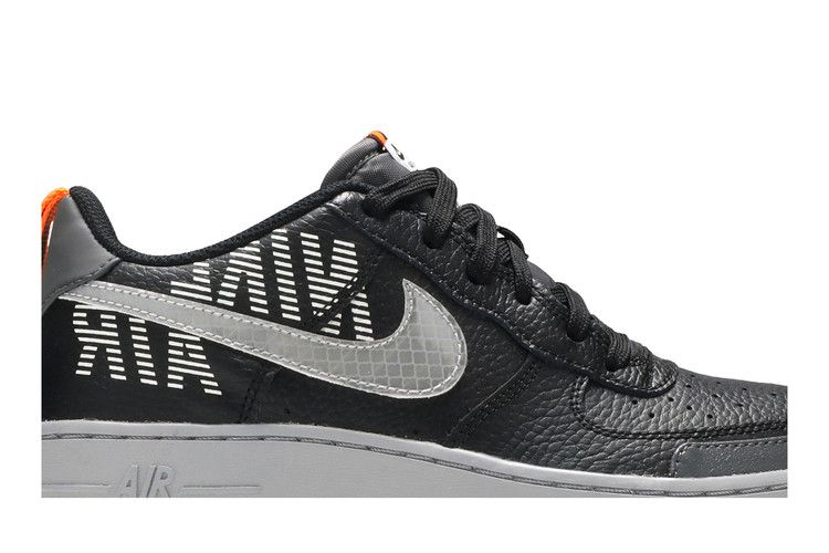 Nike Air Force 1 LV8 2 GS 'Under Construction - Black'