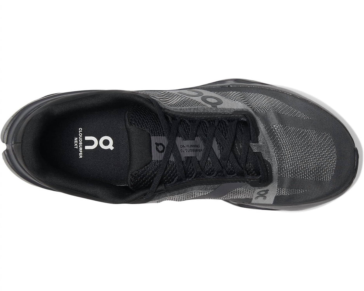Women's Cloudsurfer Next Wide Running Shoes In Black/eclipse
