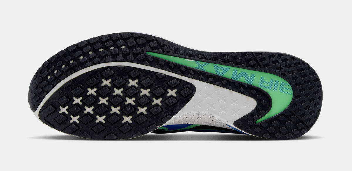 Air Max Metro Mens Running Shoes (Black/Black/Light Photo Blue/Illusion Green)
