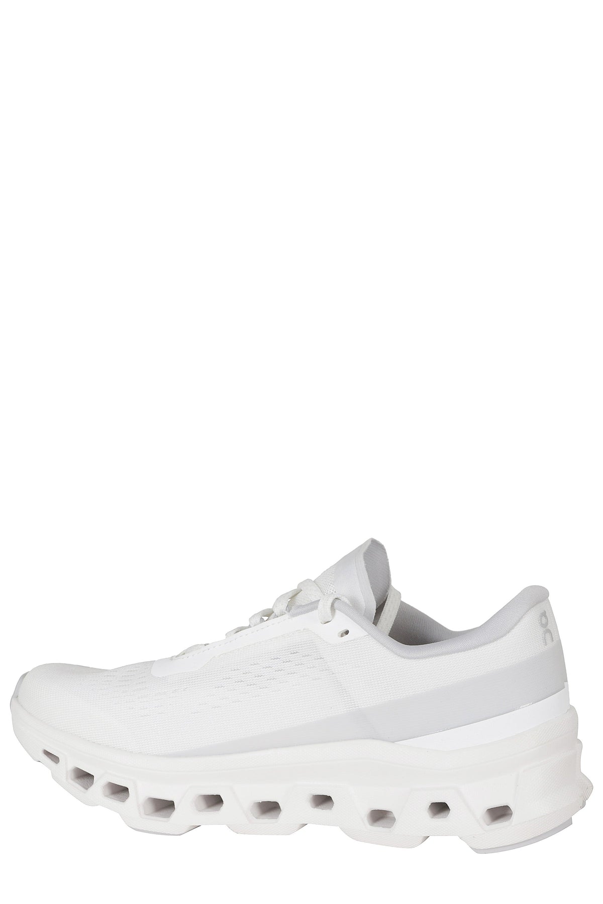 White Cloudmonster 1 Mesh Rubber Sole Nylon Sneakers