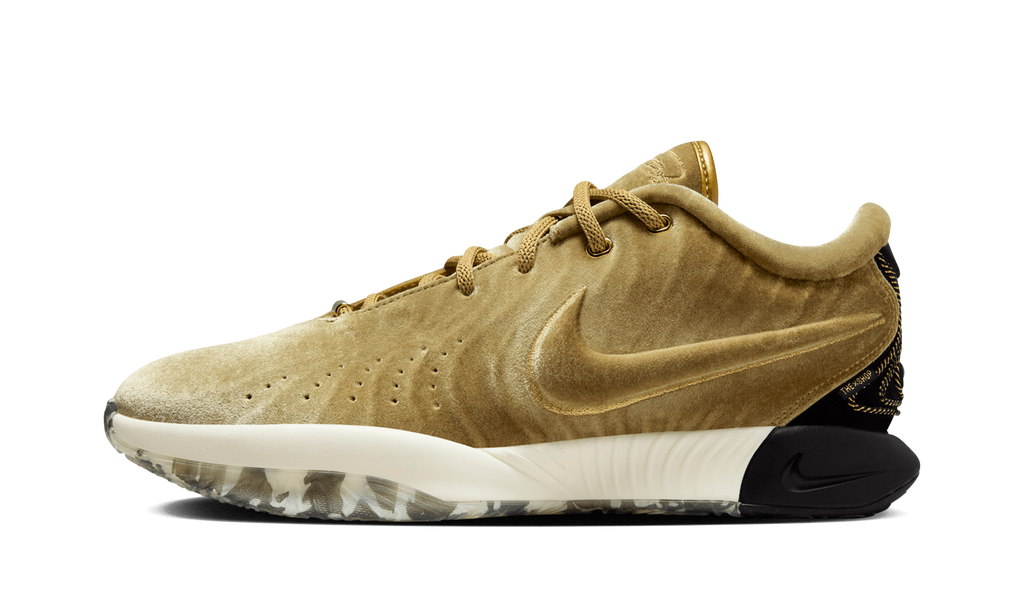 LeBron 21 "The Shop - Metallic Gold" FZ7883 700