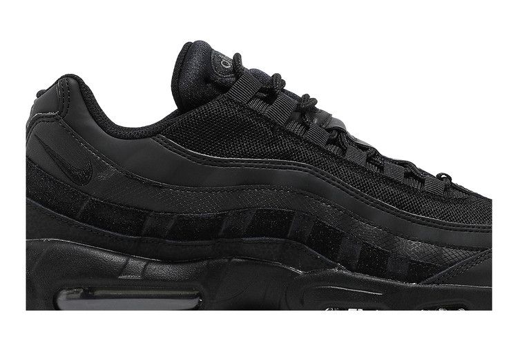 Nike Air Max 95 Essential 'Triple Black' — Black/Dark Grey/Black
