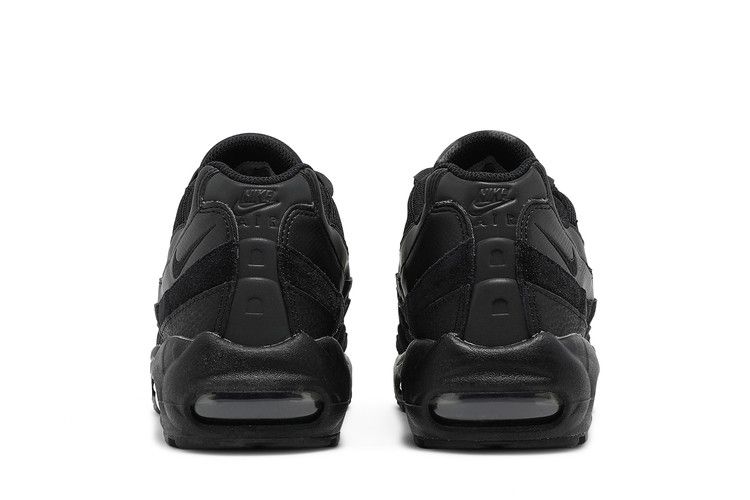 Nike Air Max 95 Essential 'Triple Black' — Black/Dark Grey/Black