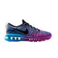 Nike Wmns Flyknit Air Max — Fuchsia Flash/Clearwater/Chlorine Blue/Black