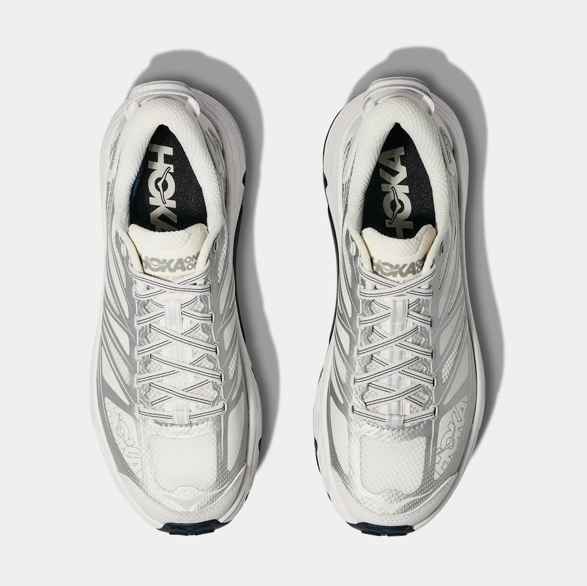 Mafate Speed 2 Mens Running Shoes (White/Silver)