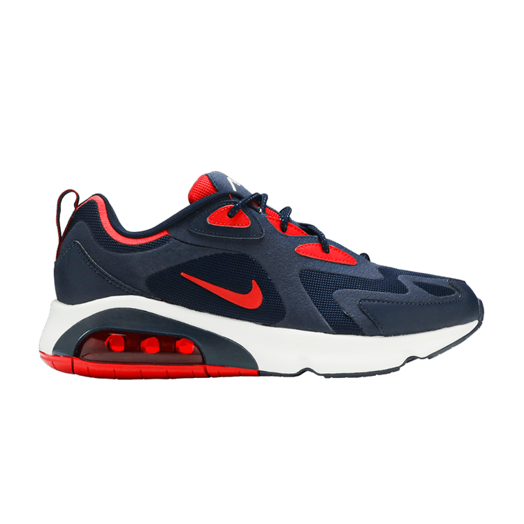 Nike Air Max 200 'Obsidian University Red'