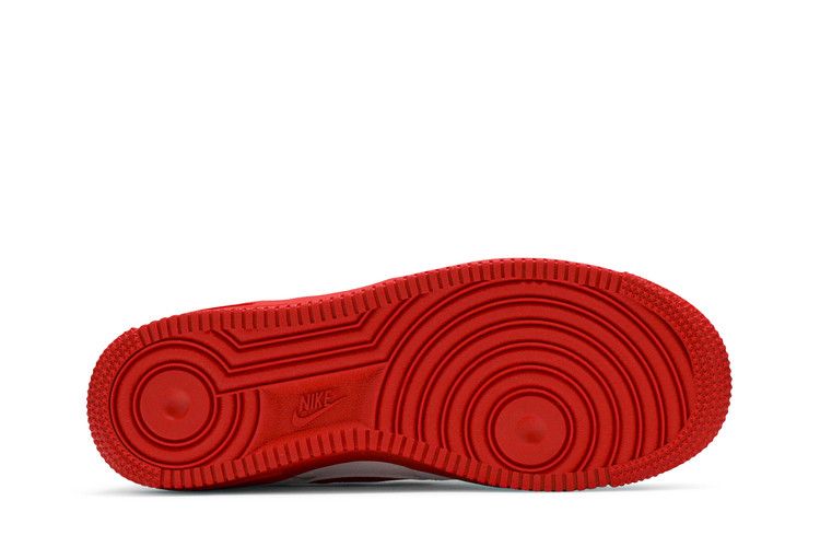 Nike Air Force 1 GS 'White Red Sole'
