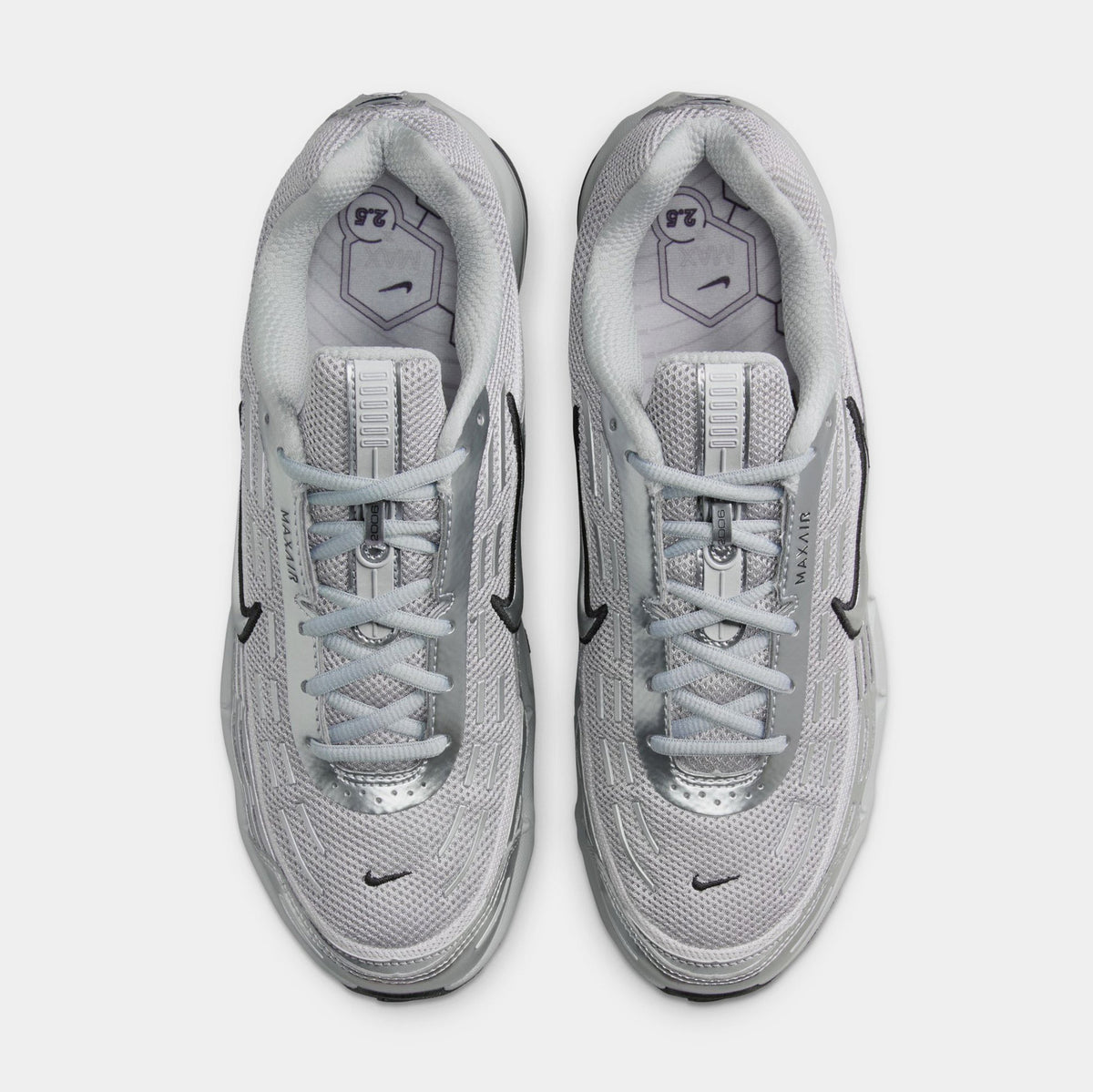 Air Max TL 2.5 Mens Running Shoes (Flat Silver/Metallic Silver)