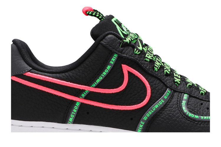 Nike Air Force 1 '07 Premium 'Worldwide Pack - Black Green Strike'