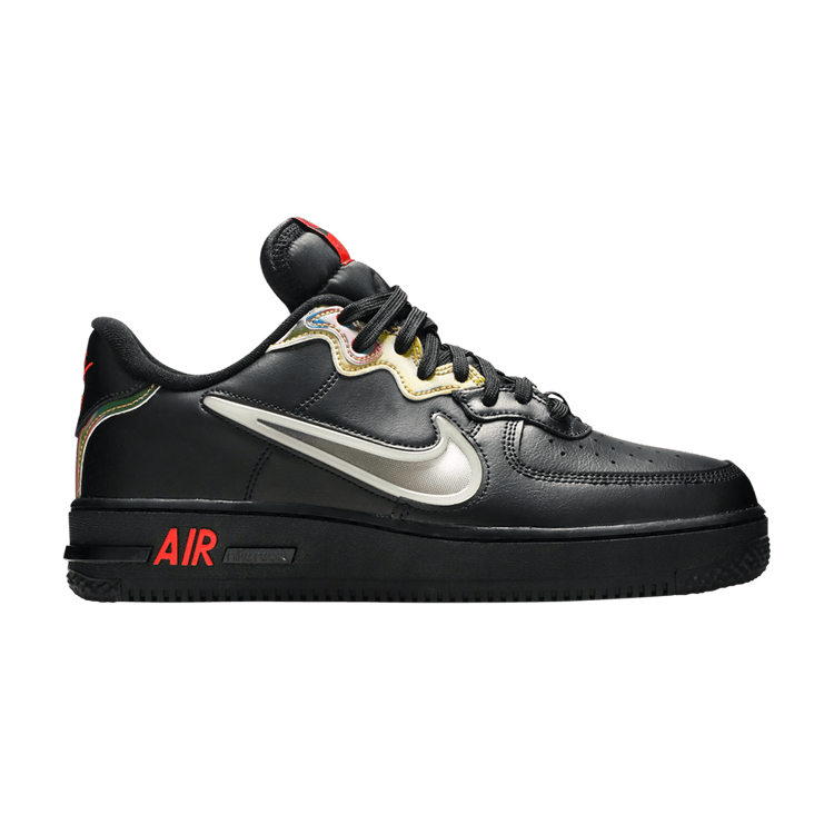 Nike Air Force 1 React 'Black Iridescent'