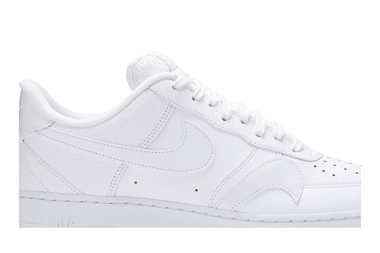 Nike Air Force 1 '07 LV8 'Misplaced Swoosh - Triple White'