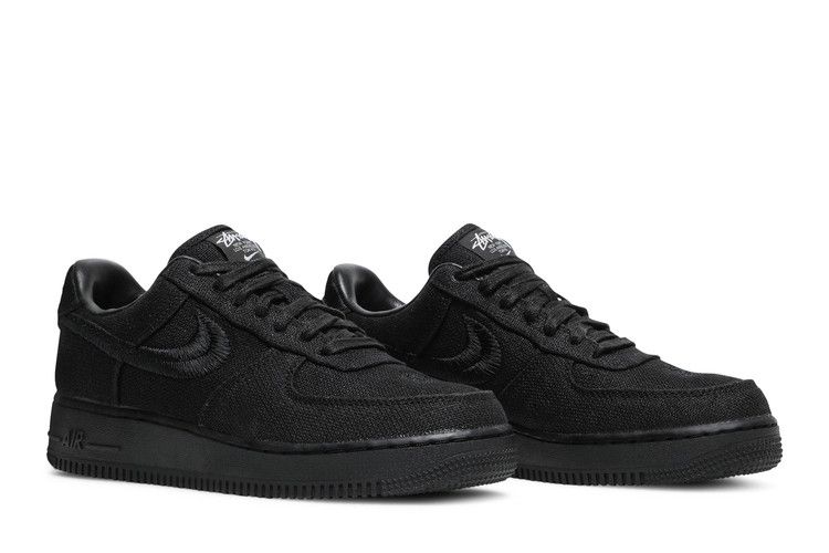 Stussy x Nike Air Force 1 Low 'Triple Black'