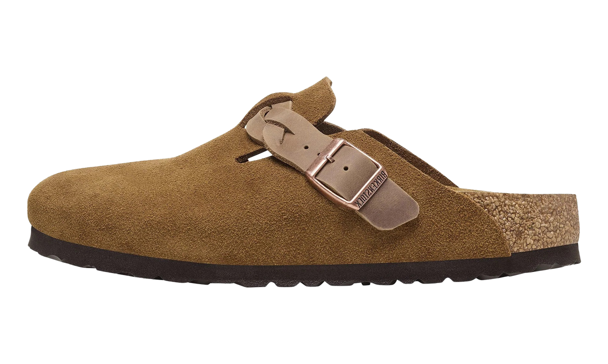 Boston Braided Suede Leather "Mink Suede-Narrow Fit" 1026713