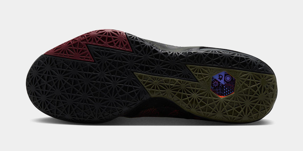 KD 6 Meteorology Black and Medium Olive Mens Basketball Shoes (Black/Atomic Red/Medium Olive/Noble Red)