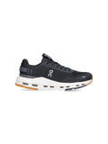 Sporty Black Sneakers with Cushioned Sole