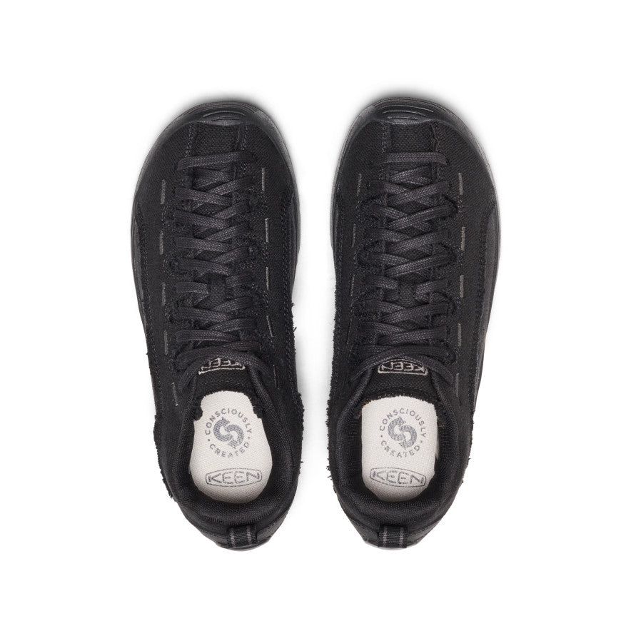 Women's Jasper Split Sneaker  |  Black/Black