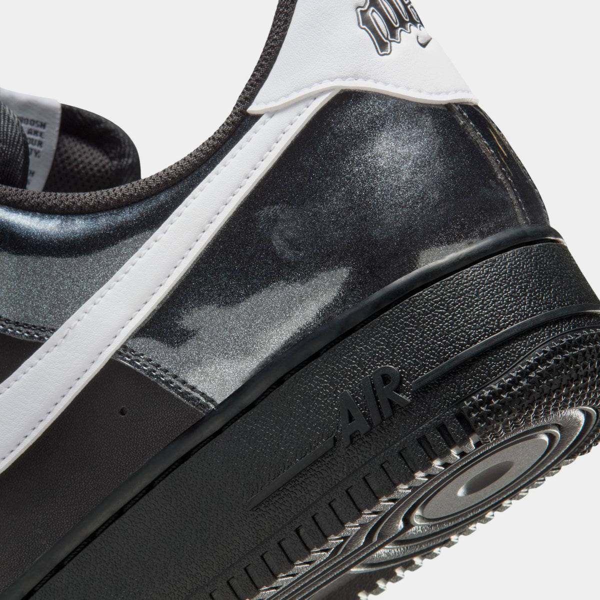 Air Force 1 Low '07 LV8 Glam Rock Mens Lifestyle Shoes (Black/White)