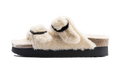 Arizona Big Buckle Shearling "Teddy Eggshell" 1017642