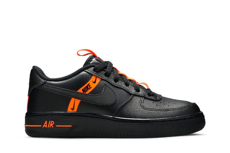 Nike Air Force 1 LV8 KSA GS 'Worldwide Pack - Black Total Orange'