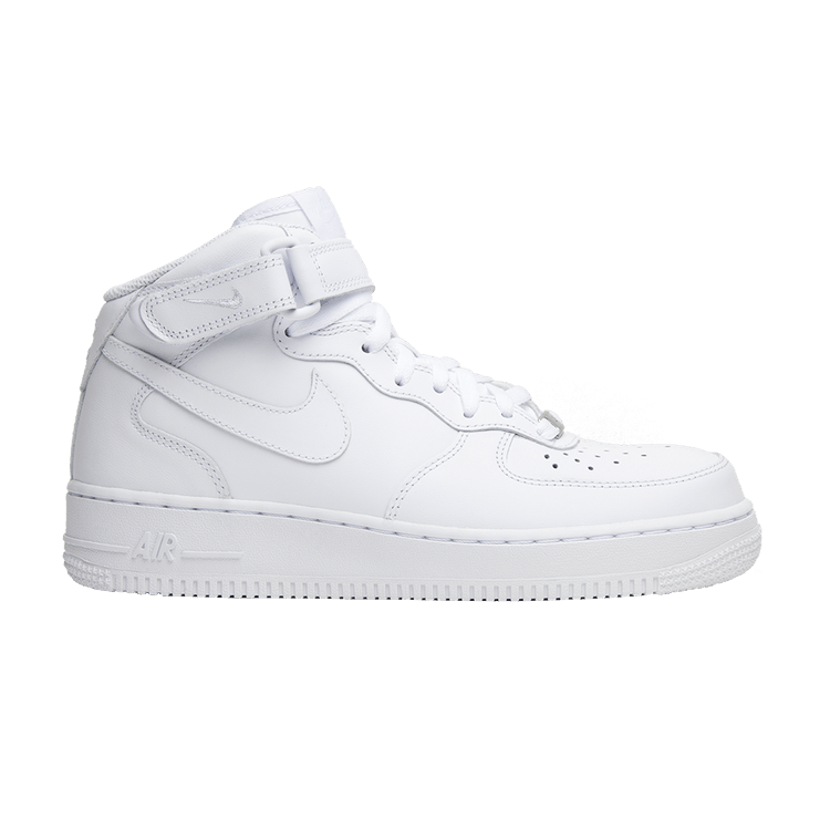 Nike Wmns Air Force 1 Mid 07 Leather 'Triple White'