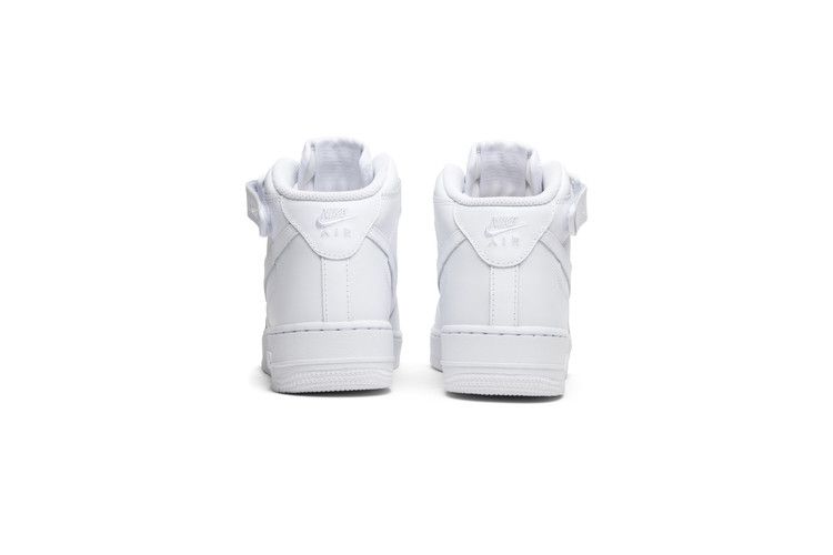 Nike Wmns Air Force 1 Mid 07 Leather 'Triple White'