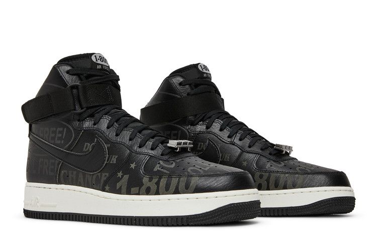Nike Air Force 1 High '07 Premium 'Toll Free Pack - Black'