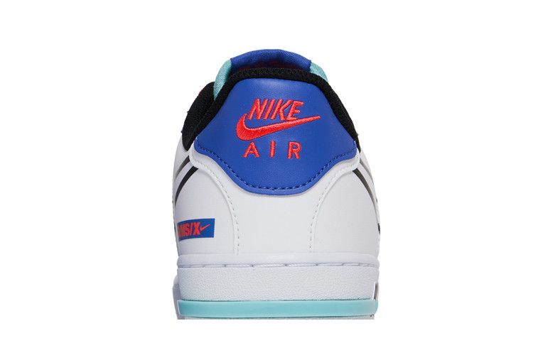 Nike Air Force 1 React GS 'Astronomy Blue Laser Crimson'