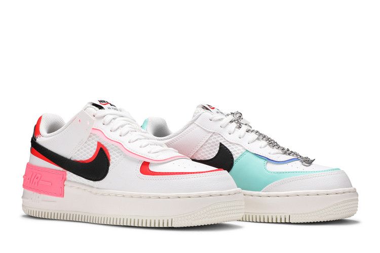 Nike Wmns Air Force 1 Shadow 'White Multi-Color'