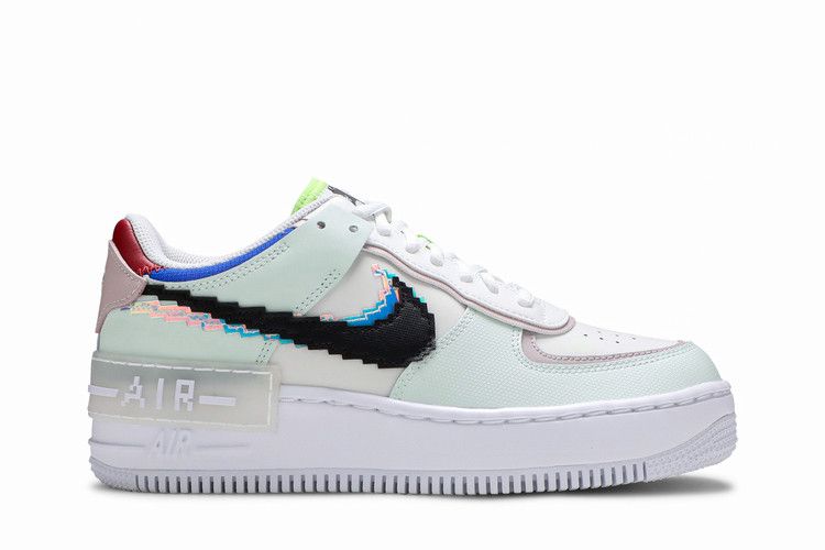 Nike Wmns Air Force 1 Shadow SE 'Pixel Swoosh - Barely Green'