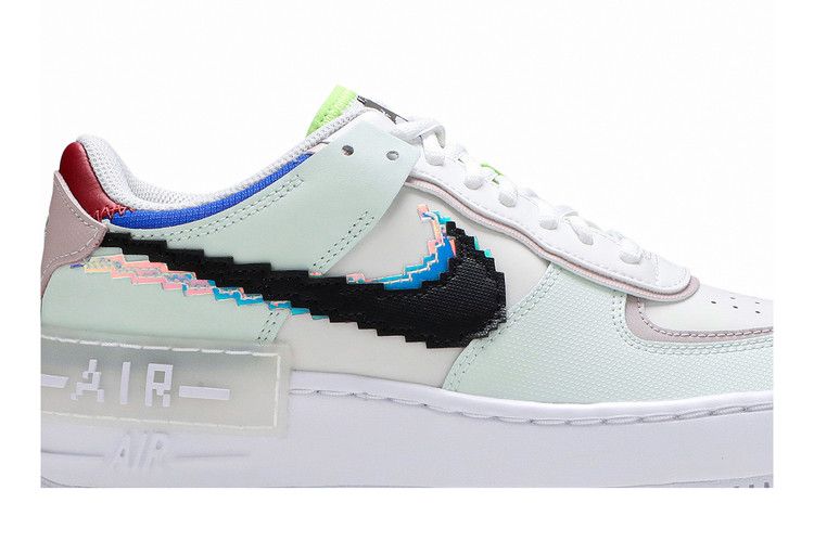 Nike Wmns Air Force 1 Shadow SE 'Pixel Swoosh - Barely Green'