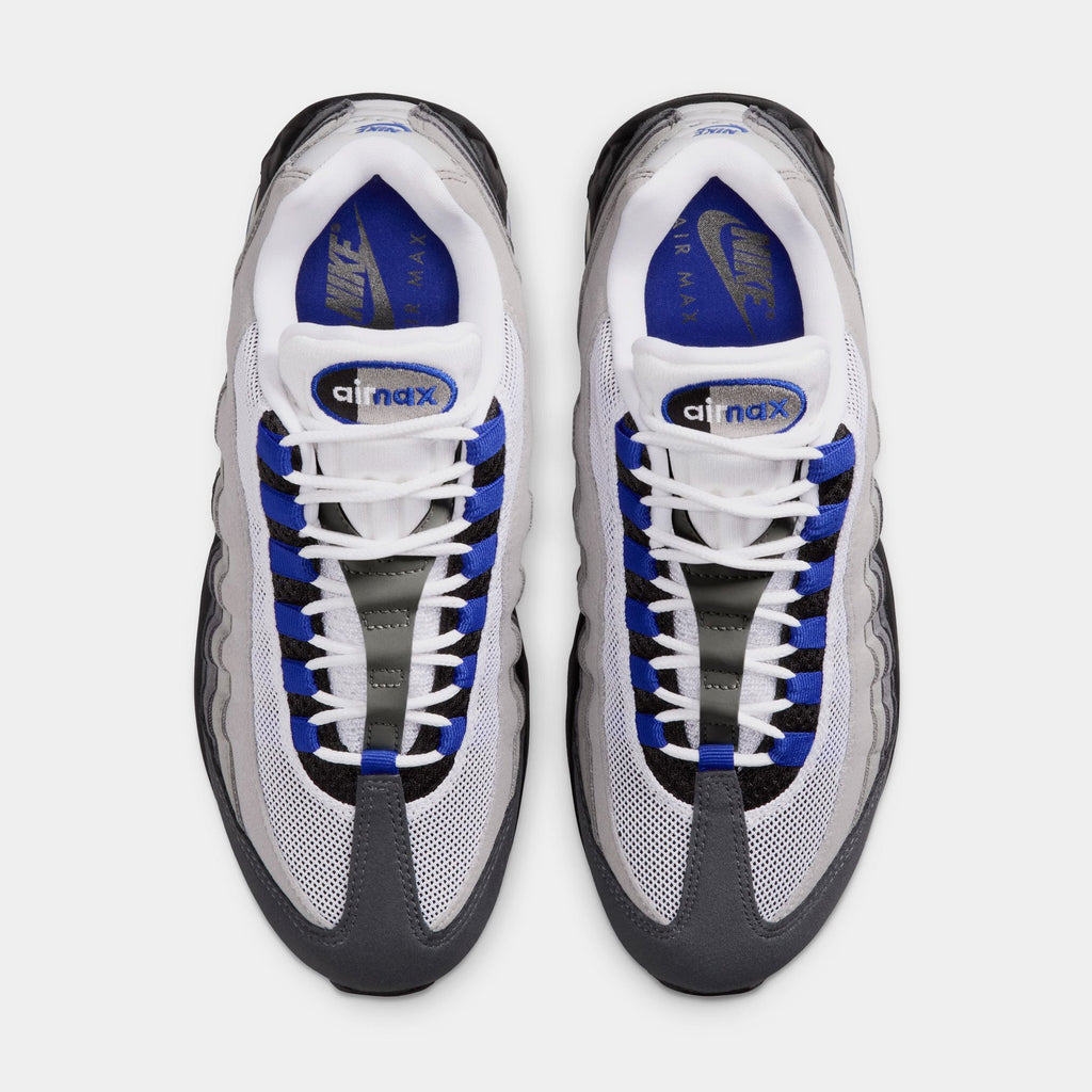 Air Max 95 Big Bubble Old Royal Womens Running Shoes (Black/White/Medium Grey/Old Royal)