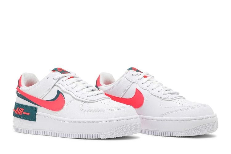 Nike Wmns Air Force 1 Shadow 'White Solar Red'