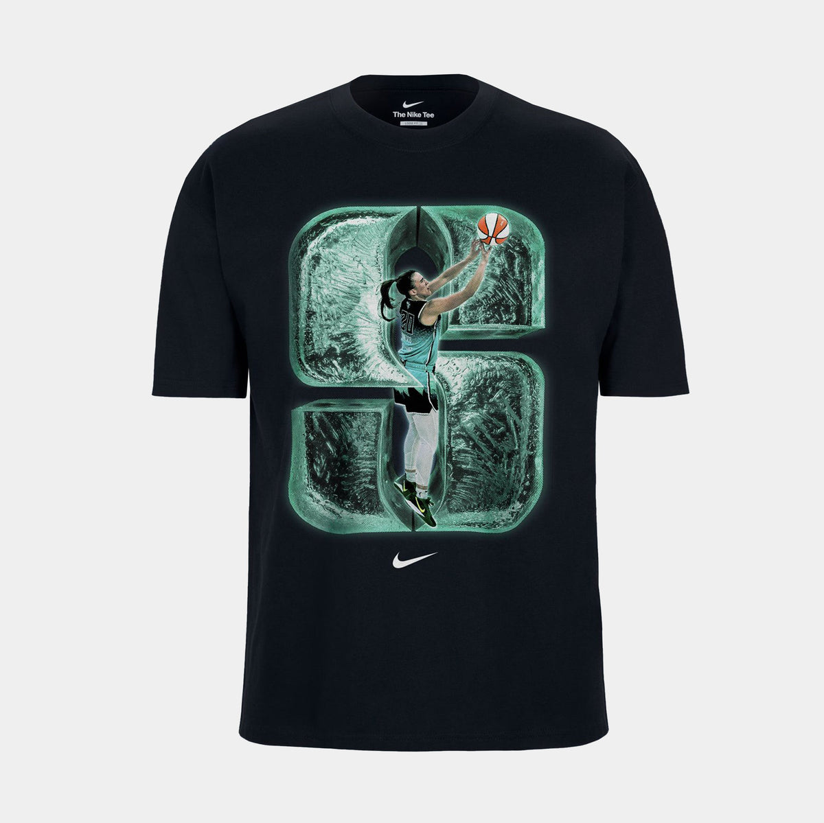 Sabrina Ionescu So Win Womens Short Sleeve Shirt (Black)