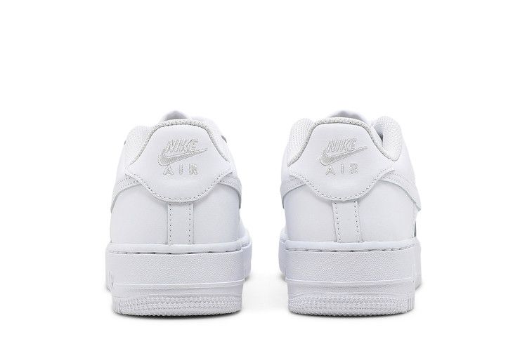 Nike Air Force 1 LE GS 'Triple White' — White/White