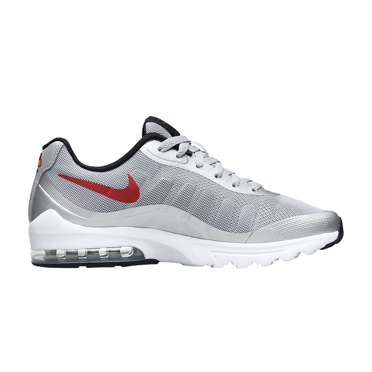 Nike Air Max Invigor 'Wolf Grey Varsity Red'