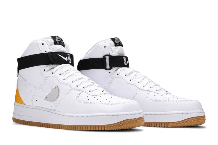 Nike NBA x Air Force 1 High '07 LV8 'White University Gold'