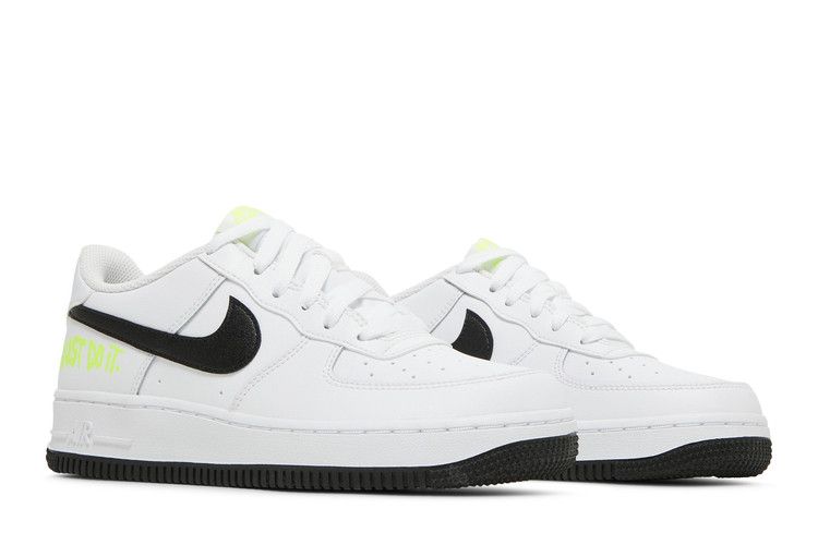 Nike Air Force 1 Low GS 'Just Do It - White Volt'