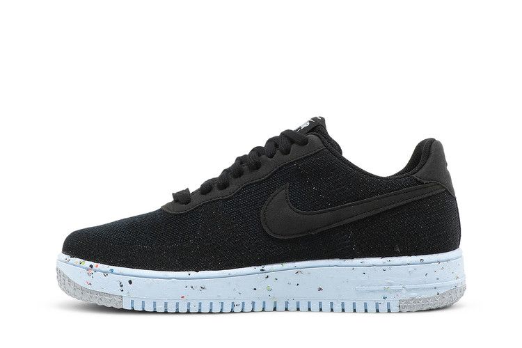 Nike Air Force 1 Crater Flyknit 'Black Chambray Blue'