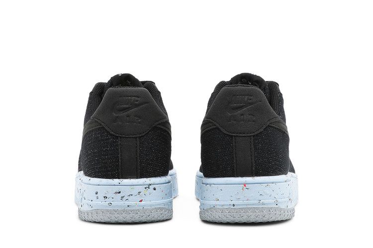 Nike Air Force 1 Crater Flyknit 'Black Chambray Blue'