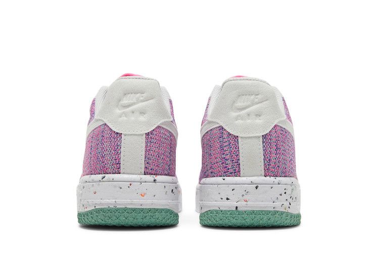 Nike Wmns Air Force 1 Crater Flyknit 'Fuchsia Glow'