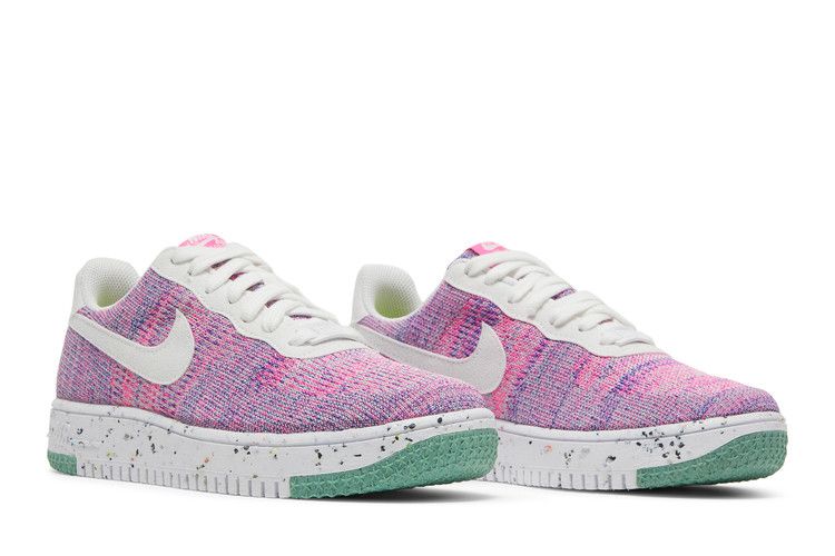 Nike Wmns Air Force 1 Crater Flyknit 'Fuchsia Glow'