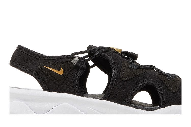 Nike Wmns Air Max Koko Sandal 'Black' — Black/Anthracite/White/Metallic Gold