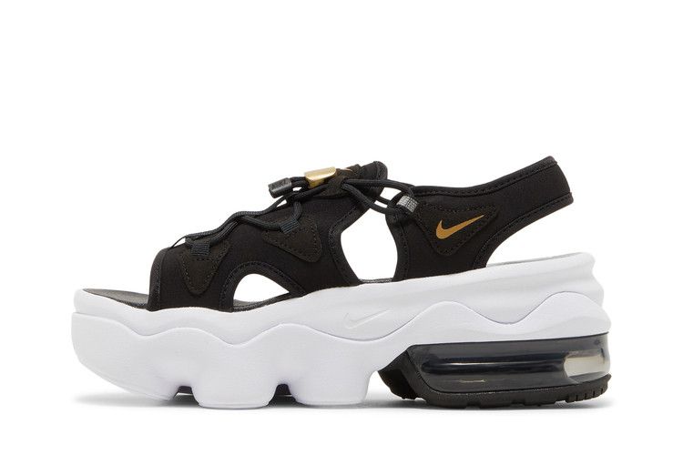 Nike Wmns Air Max Koko Sandal 'Black' — Black/Anthracite/White/Metallic Gold