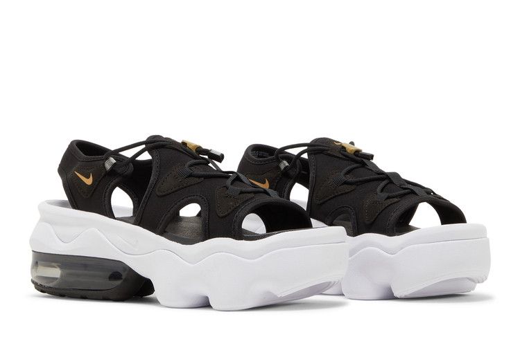 Nike Wmns Air Max Koko Sandal 'Black' — Black/Anthracite/White/Metallic Gold