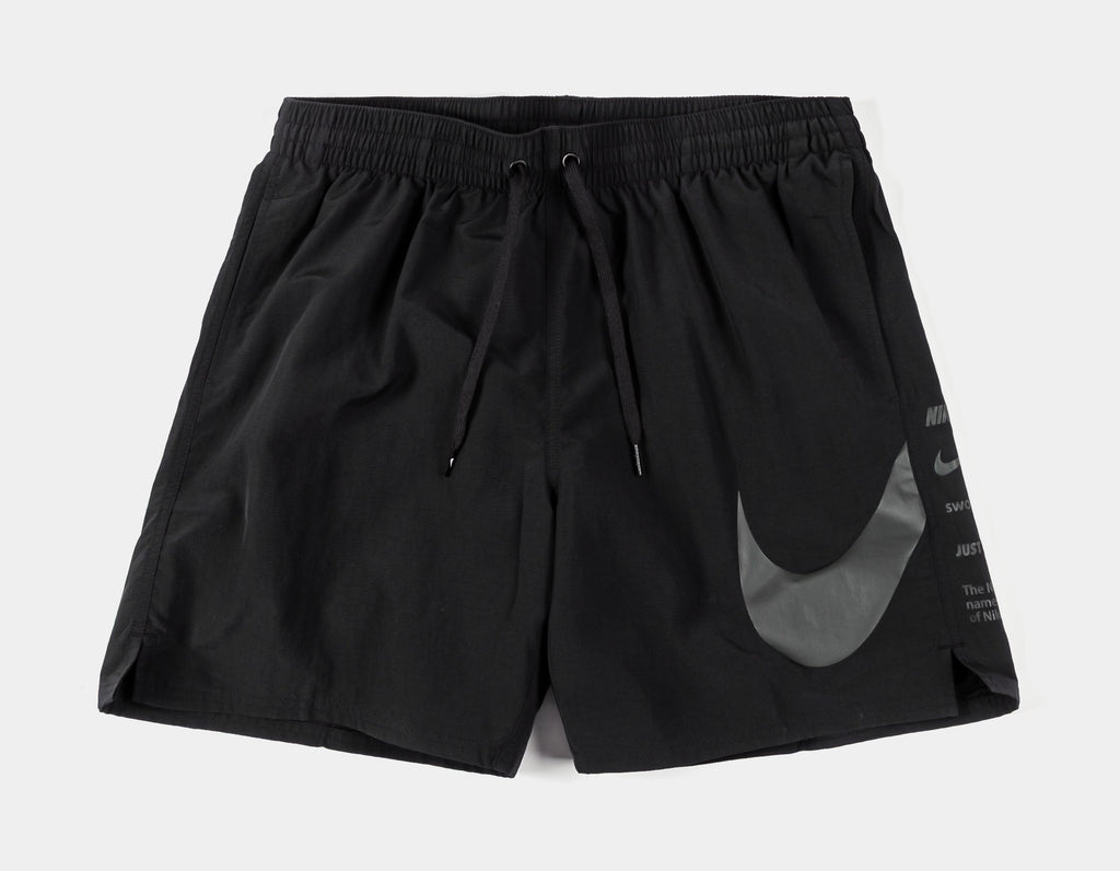 Swim Breaker 7" Lined Volley Mens Shorts (Black/Gray)