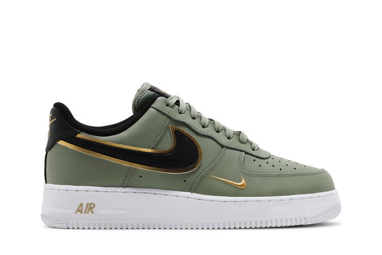 Nike Air Force 1 '07 LV8 'Metallic Swoosh Pack - Oil Green'