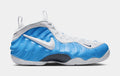 Air Foamposite Pro University Blue and White Mens Basketball Shoes (University Blue/White/White)