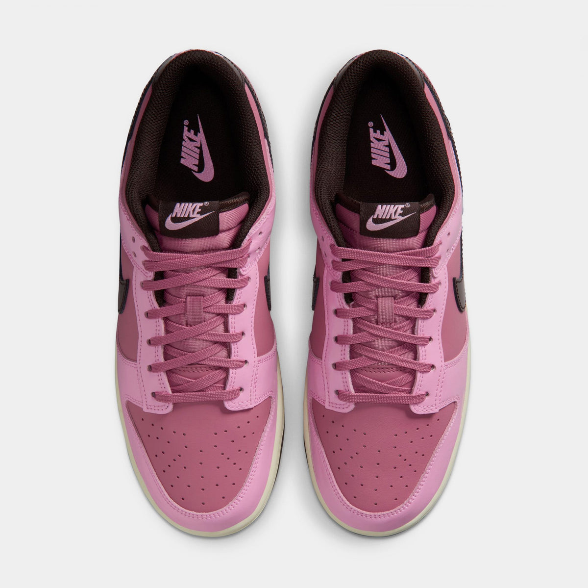 Dunk Low Retro Mens Lifestyle Shoes (Pink Rise/Velvet Brown/Elemental Pink)