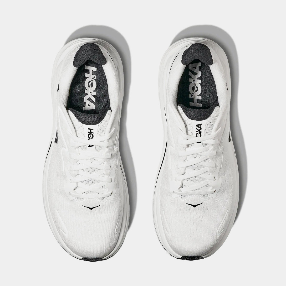 Clifton 10 Mens Running Shoes (White/Black)