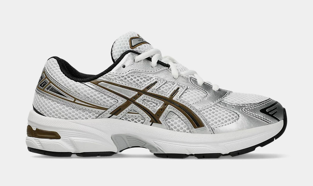 Gel 1130 Grade School Running Shoes (White/Clay Canyon)